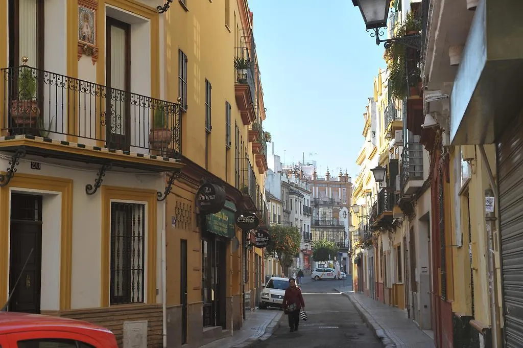 Hotel Apartamento Blanco Calle Pureza Sevilla Apartmán